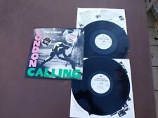 DOUBLE VINYLE 33T THE CLASH 1979 LONDON CALLING EDITION PAYS BAS VG+ CBS 88478