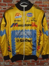 Mercatone Uno Nalini Maillot Vélo Veste Cyclisme En Polaire Synthétique Taille L