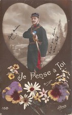 CPA Carte Postale Patriotique