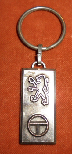 Porte clés auto peugeot - porte-clés,