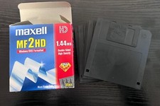 Maxell MF2HD 3,5" 1,44 Mo Disquettes - Paquet de 10