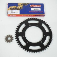 Kit chaîne Axring pour Moto Rieju 50 Mrt Pro 2009 à 2019 Neuf