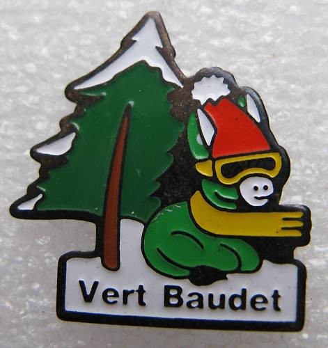 Pin vert baudet petit - vert, ane
