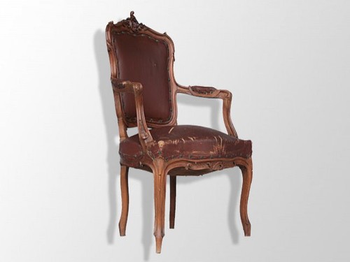 Fauteuils noyer style - en,