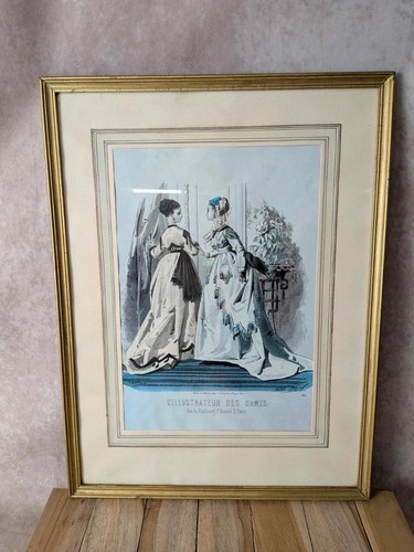 Gravure mode ancienne - gravure,