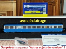 REE MODELES VB-448 Remorque Autorail Decauville XRABD8285 SNCF HO #70s