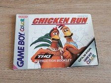 Notice seule  game boy color chicken run eur