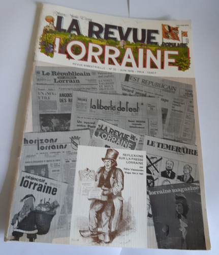 Revue lorraine populaire - lorraine,