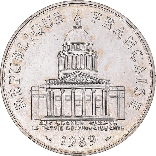 Monnaie france panthéon - monnaie,,