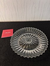 Assiette modèle Mathias Mille nuits en cristal de Baccarat Taille M