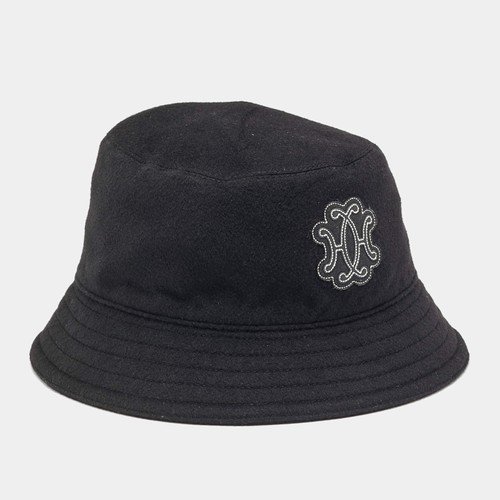 Chapeau seau hermès noir - hermès,