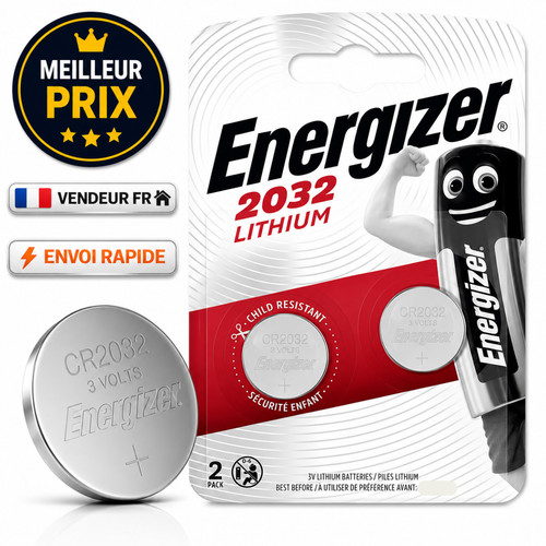 Pile cr2032 energizer lithium - cr2032,