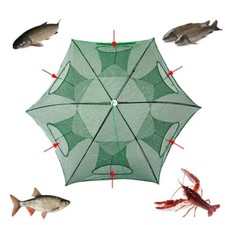 Filet de Pêche Nasse Piège (96 Cm de diamètre pour la Pêche des Poissons)