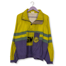 Anorak Vintage Jaune Et Violet