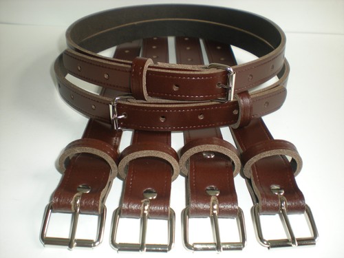 Vintage landau réel cuir