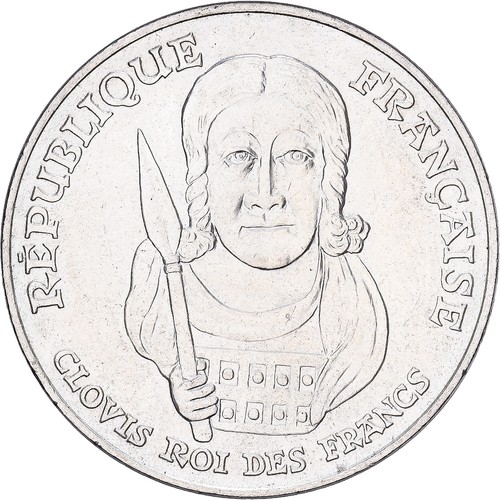 Monnaie france clovis 100 - monnaie,, clovis,