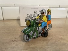 Moto MS 282 Jouet Mécanique En Tôle Avec Sa Clé 