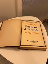 Pierre Loti – Pêcheur d’Islande – Ancienne édition illustrée – Reliure demi-cuir