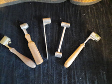 lot de 5 Ancienne mesure à plomb / poudre