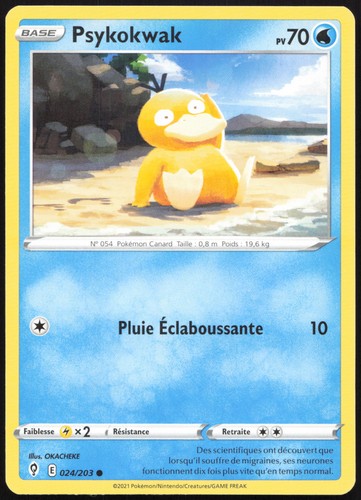 Carte pokémon psykokwak - carte,
