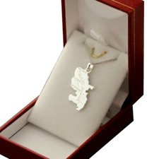  Pendentif carte MARTINIQUE