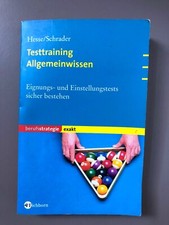 Livre sur le billard en allemand « Testtraining Allgemeinwisen » 