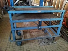 1 ETABLI METALLIQUE CHARRIOT METAL DESSERTE SERVANTE USINE INDUSTRIEL GARAGE 