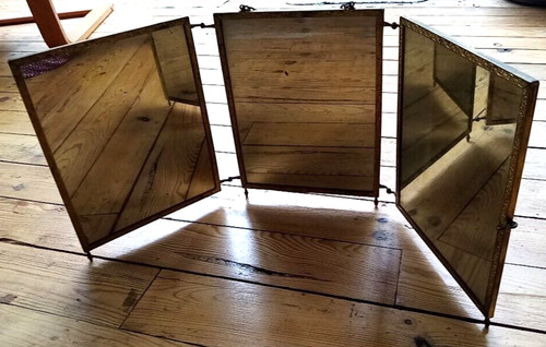 1900 grand miroir ancien - c.,