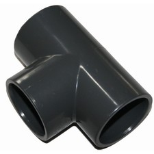 lot de 10 Tés ø 50 mm  PVC