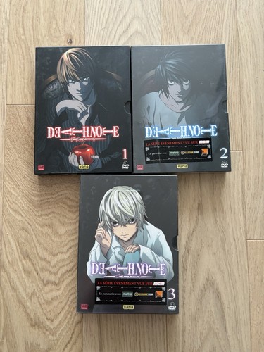 Death note dvd intégral anime - death,