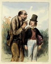 GAVARNI Lithographie originale