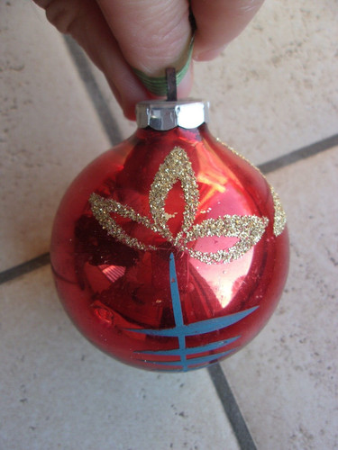 Ancienne décoration sapin - ancienne, de