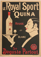 AFFICHE POSTER ROYAL SPORT QUINA
