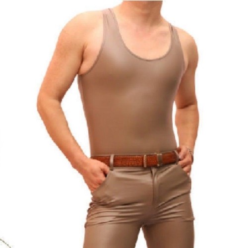 Hommes élasthanne latex body - hommes,