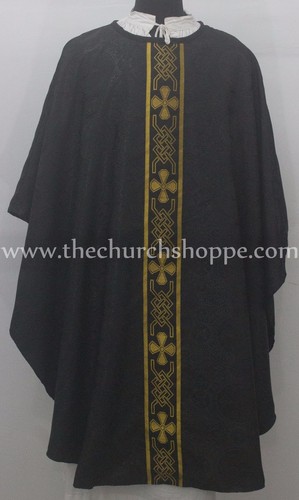 Neuf blackchasuble clergé - neuf,
