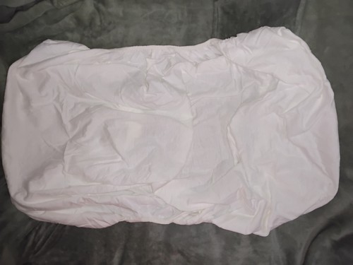 Drap housse blanc pour - lit, de