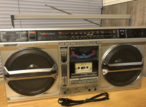 Sharp 535 stereo radio - sharp,