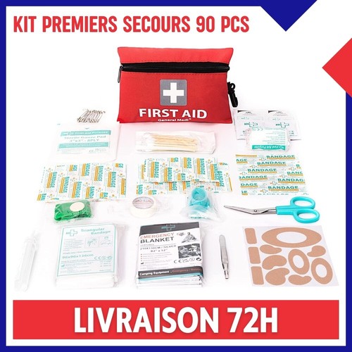 Trousse premiers secours - trousse, 90