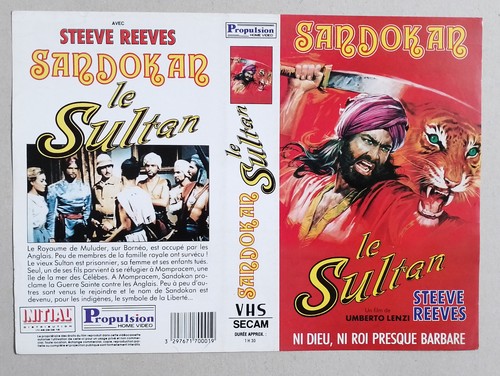Jaquette vhs sandokan le - jaquette,
