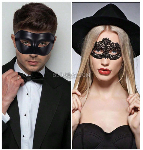 Lot masque couple - masque, en