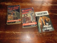 A VOIR ! LOT 3 ANCIENS ROMANS " SAN ANTONIO "  1963/69