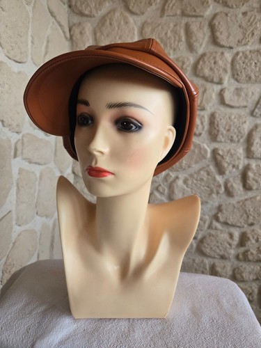 Casquette gavroche marron