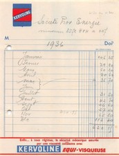 1936 KERVOLINE EQUI VISQUEUSE