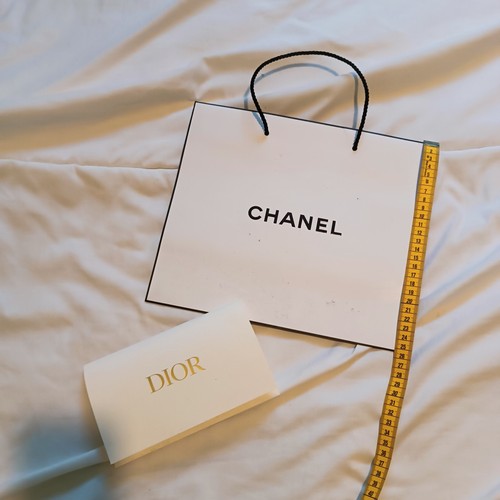 Sac pochette chanel carton - chanel,