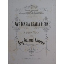 Roland lorotte aug - ave, maria