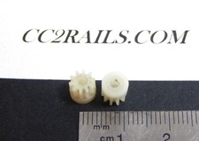 R 16248  JOUEF 2 PIGNONS 10 DENTS 6 MM DE LOCOMOTIVE JOUEF HO