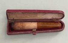 Fume-cigarette XIX en ambre