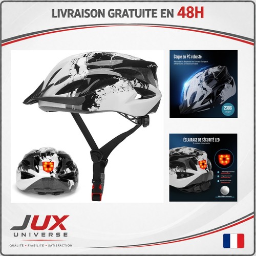 Casque vélo adulte led - casque,