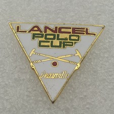 Pin's POLO-Lancel polo cup