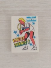 ANCIENNE GOMME MALLAT VIVE LE TENNIS